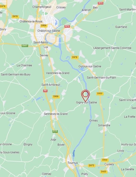 Gites De La Chapelle Gigny-sur-Saone Luaran gambar